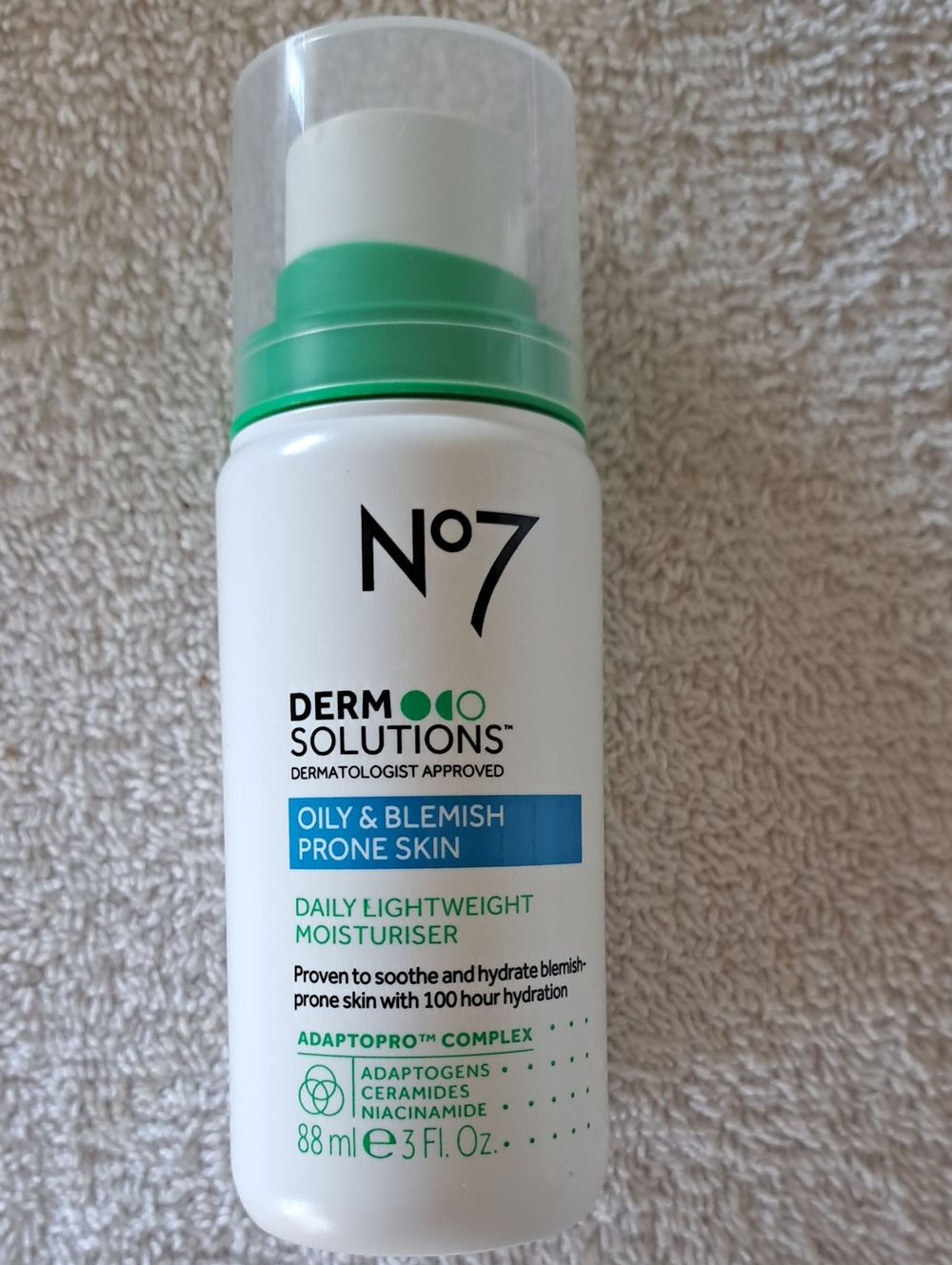 No7 Derm Solutions Daily Face Moisturizer, 3 Fl Oz